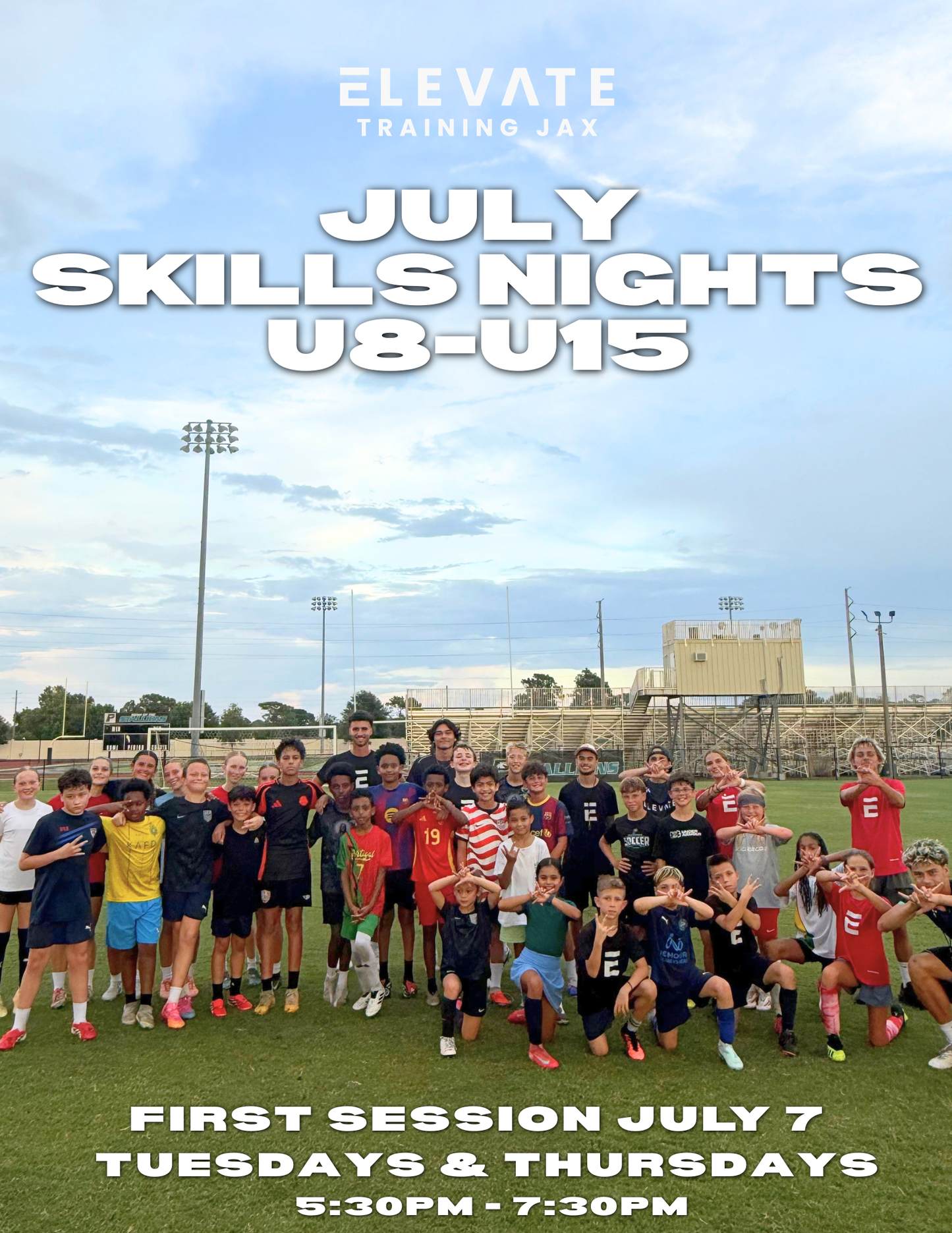 July (U8-U16 Academy Skills Nights